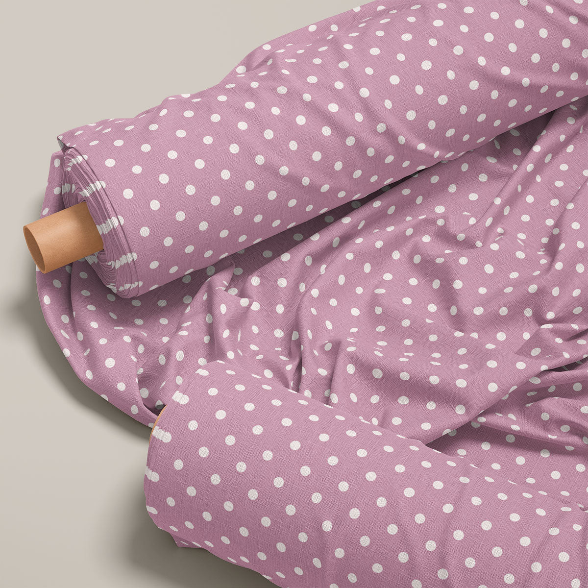 Purple Dragon Polka Dots Print